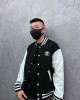 Aape 棒球外套(黑)