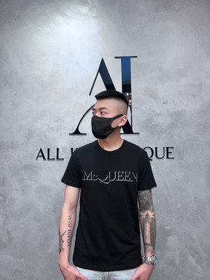 Alexander McQueen 刺繡文字短袖