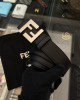 FENDI FF圖案雙面皮帶