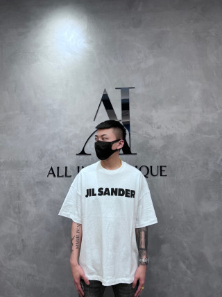 Jil Sander 文字短袖