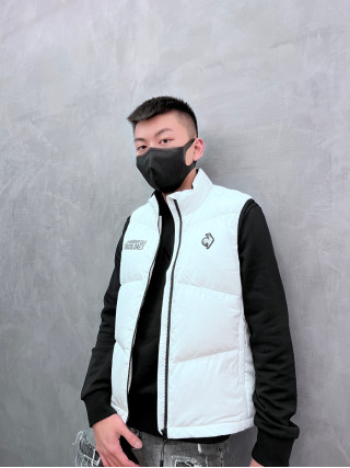 Le Coq Sportif 馬甲背心(白)