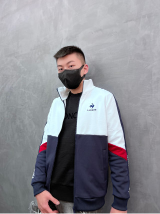 Le Coq Sportif 立領外套(藏藍)