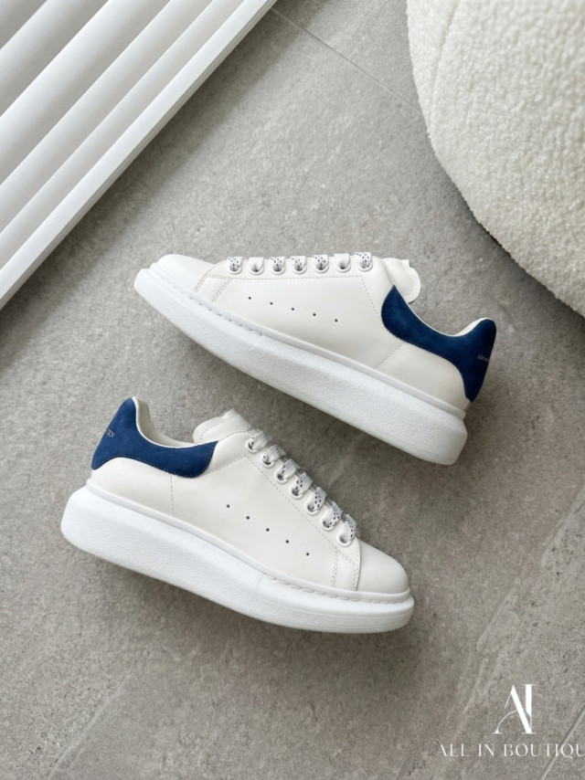 Alexander McQueen / MCQ 藍尾小白鞋