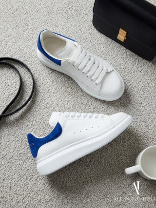 Alexander McQueen / MCQ 藍尾小白鞋