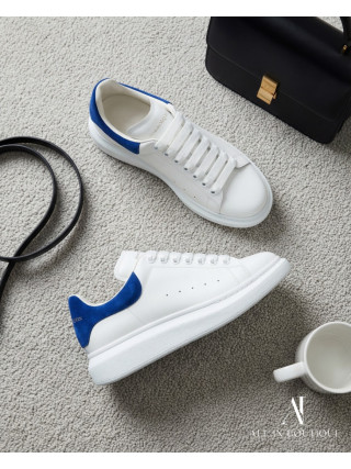 Alexander McQueen / MCQ 藍尾小白鞋