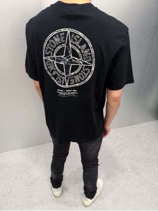 STONE ISLAND石頭島破壞羅盤短袖