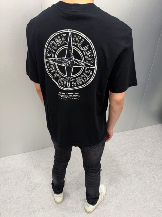 STONE ISLAND石頭島破壞羅盤短袖