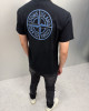 STONE ISLAND石頭島藍色羅盤短袖