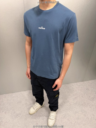 STONE ISLAND石頭島 背後殘影羅盤短袖