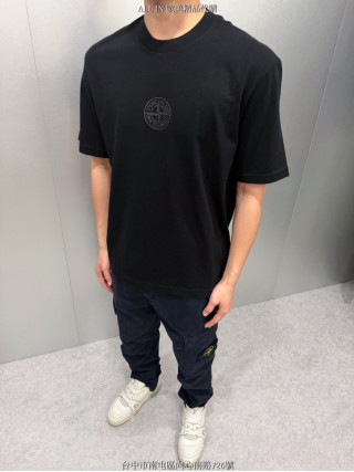 STONE ISLAND Compass 徽標石頭島短袖 80152RC87-V0029