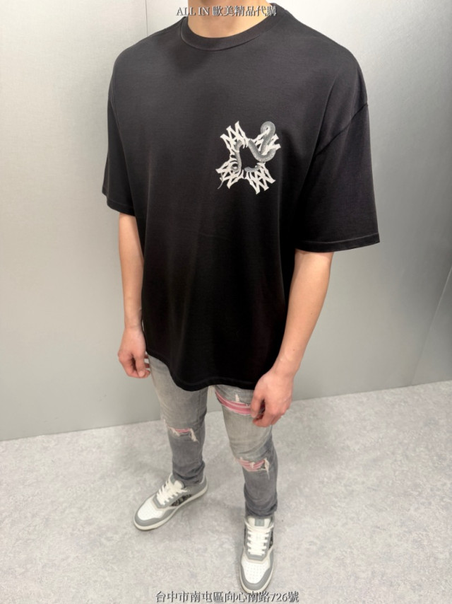 AMIRI 蟒蛇短袖