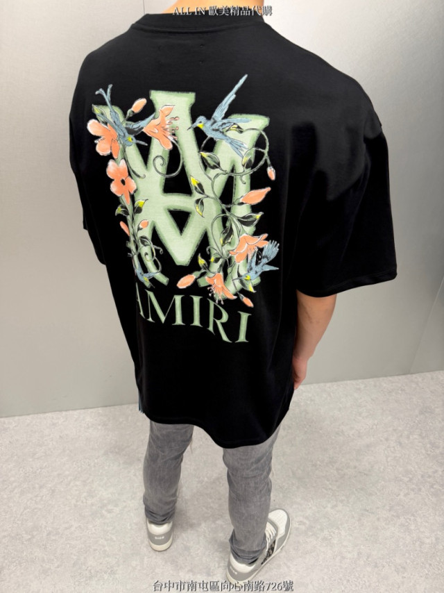 AMIRI 蜂鳥花卉短袖